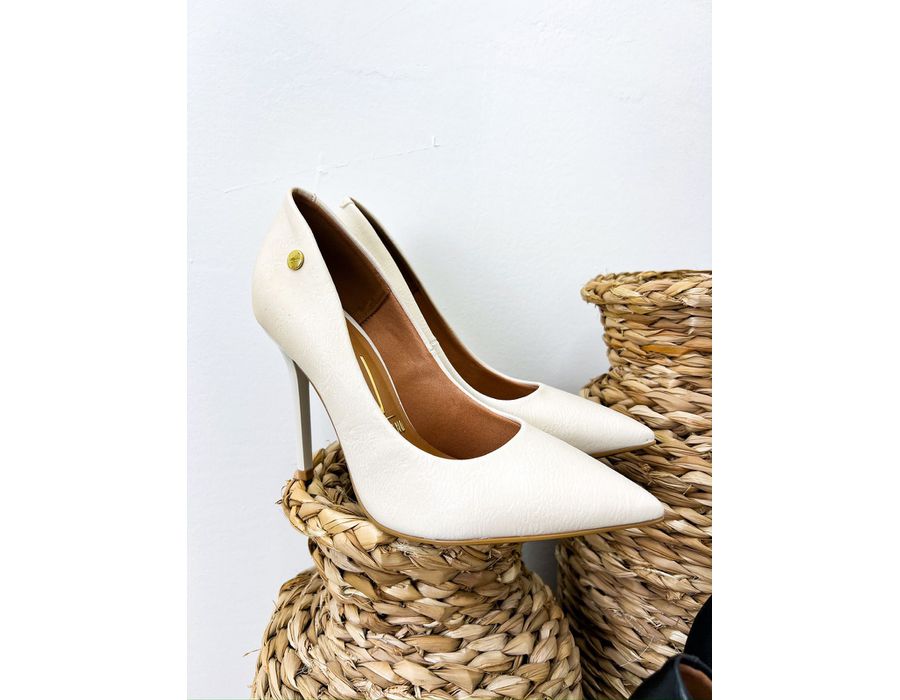 Scarpin Aretha OFF WHITE - 0005710002 - Morena Brasil Shoes