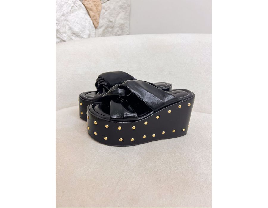 Tamanco Maite PRETO - 0008640001 - Morena Brasil Shoes