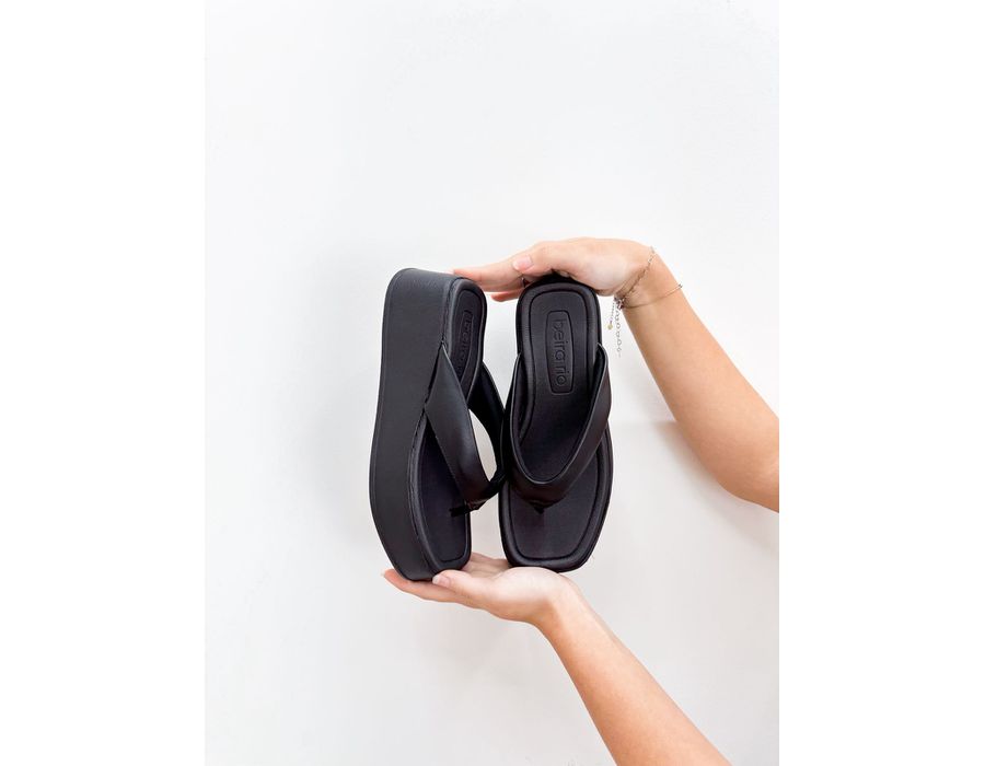 Flat Nicole PRETO - 0004420001 - Morena Brasil Shoes