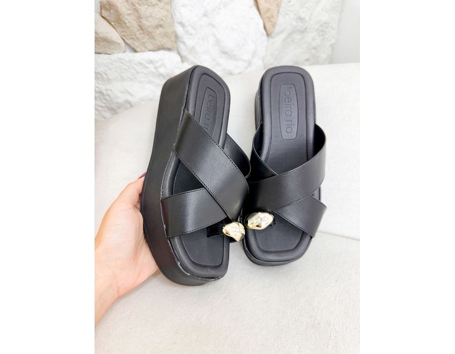 Flat Maiza PRETO - 0009120001 - Morena Brasil Shoes