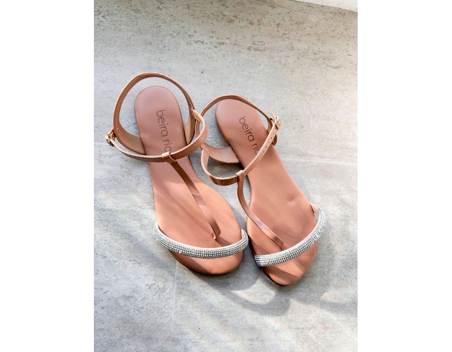 Rasteirinha Marisol NUDE - 0007670025 - Morena Brasil Shoes