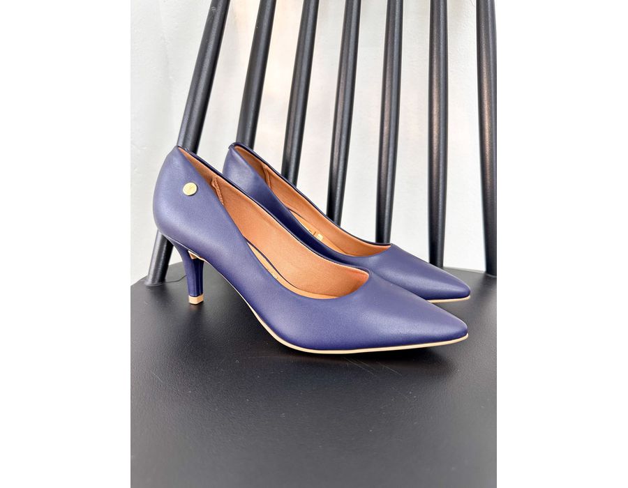 SCARPIN REGINA AZUL MARINHO - 0000080003 - Morena Brasil Shoes