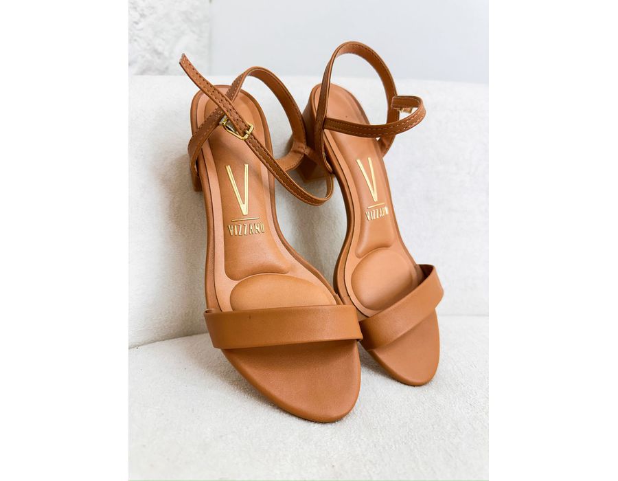 SANDÁLIA LIVIA CARAMELO - 0000010011 - Morena Brasil Shoes