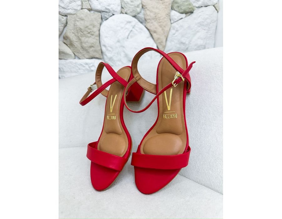 Sadalia Livia VERMELHA - 0000010007 - Morena Brasil Shoes