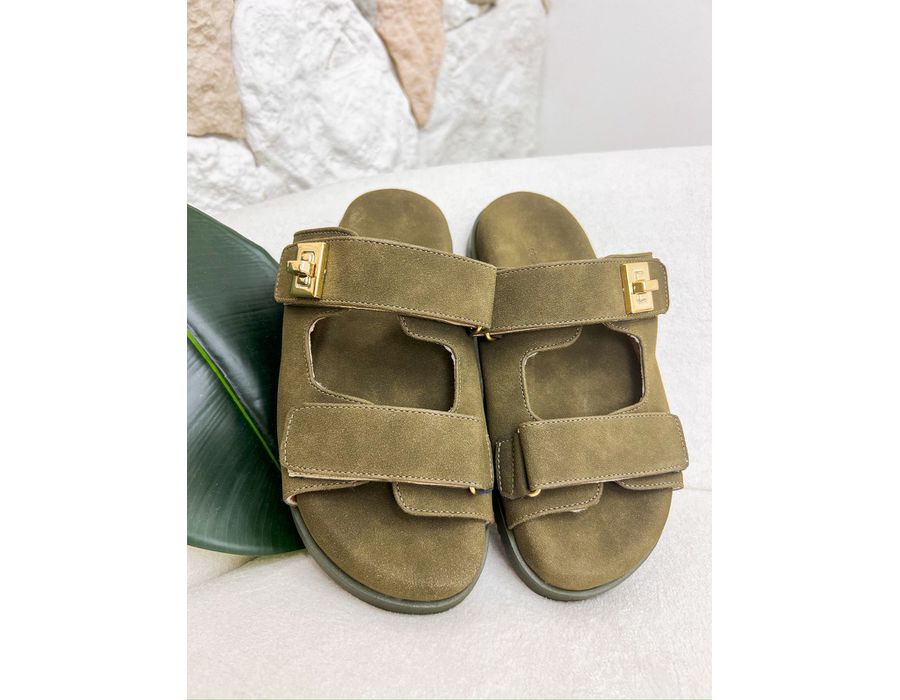 Birken Bella VERDE MILITAR - 0008540072 - Morena Brasil Shoes