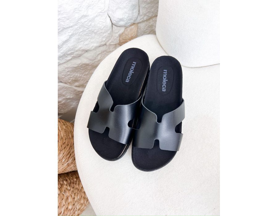 Flat Zana PRETO - 0005700001 - Morena Brasil Shoes