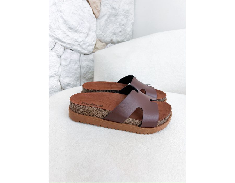 Flat Zana MOCHA MOUSSE - 0005700056 - Morena Brasil Shoes