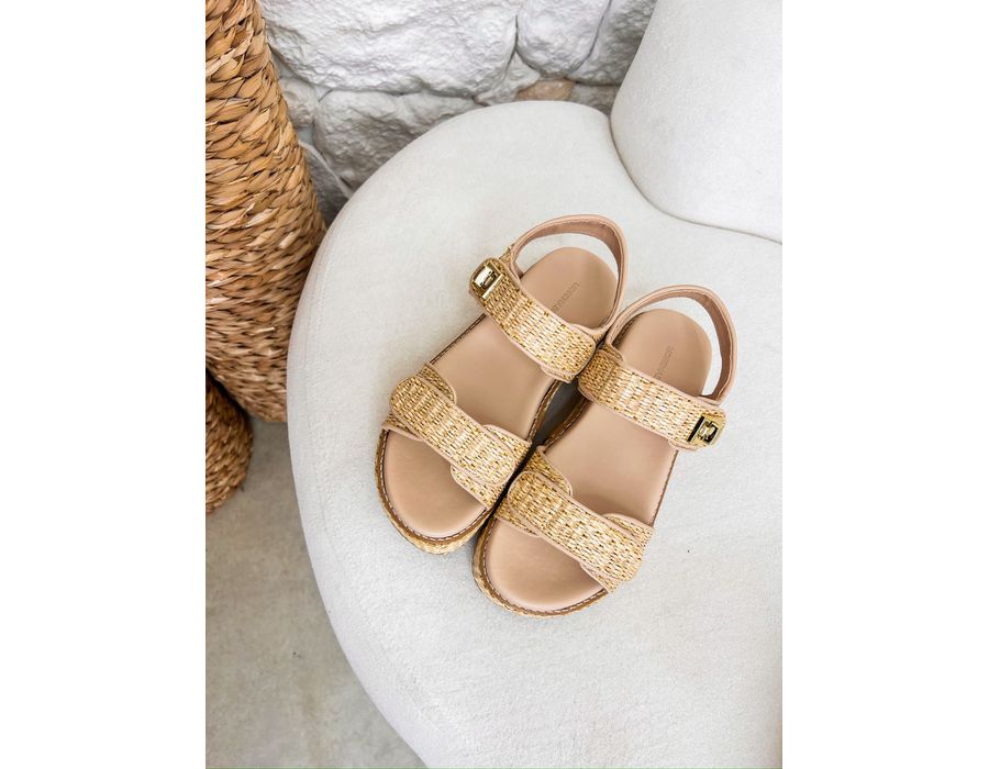 Papete Lua BEGE - 0008580008 - Morena Brasil Shoes