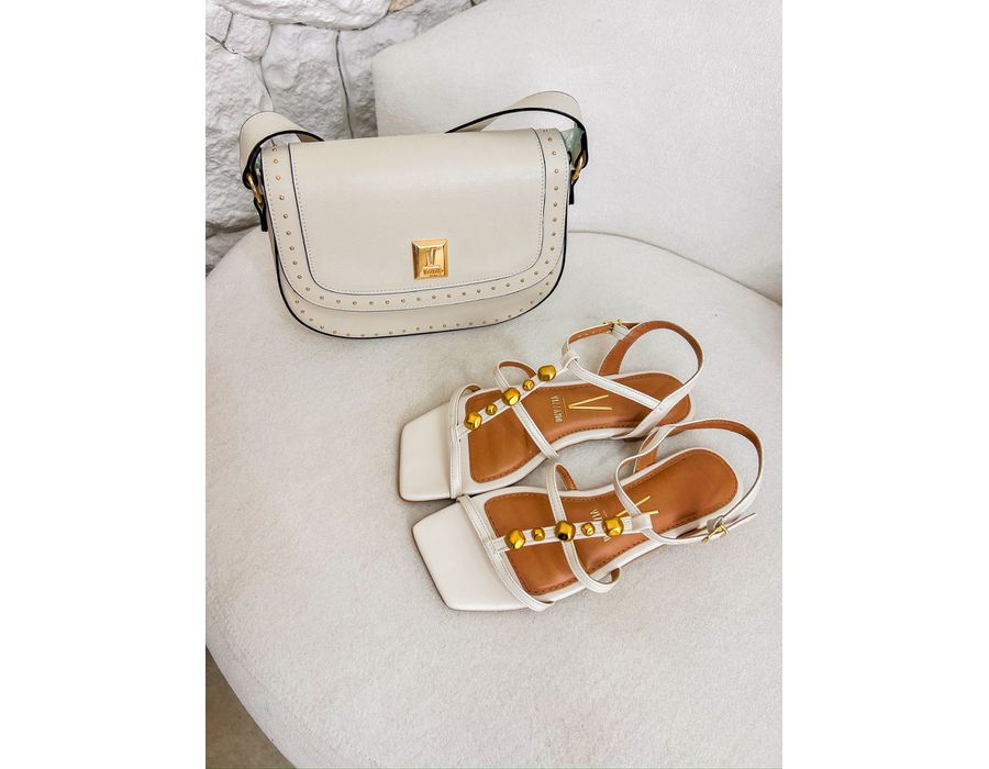 Sandalia Grecia OFF WHITE - 0008750002 - Morena Brasil Shoes