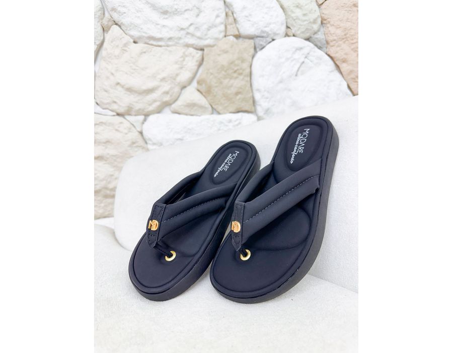 Flat Lilo PRETO - 0008830001 - Morena Brasil Shoes
