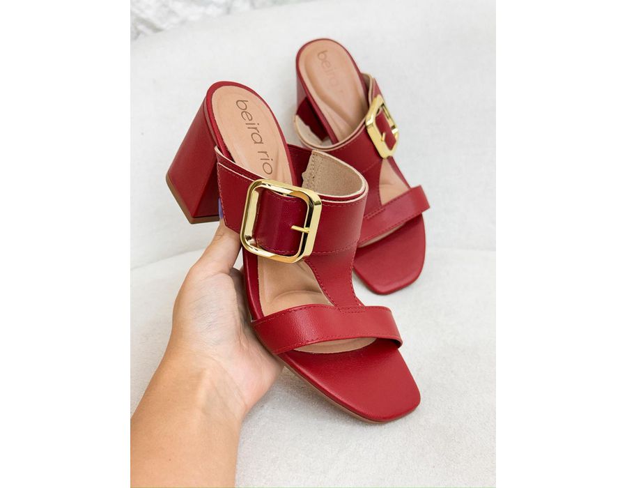 Tamanco Beatrice BORDO - 0008760101 - Morena Brasil Shoes