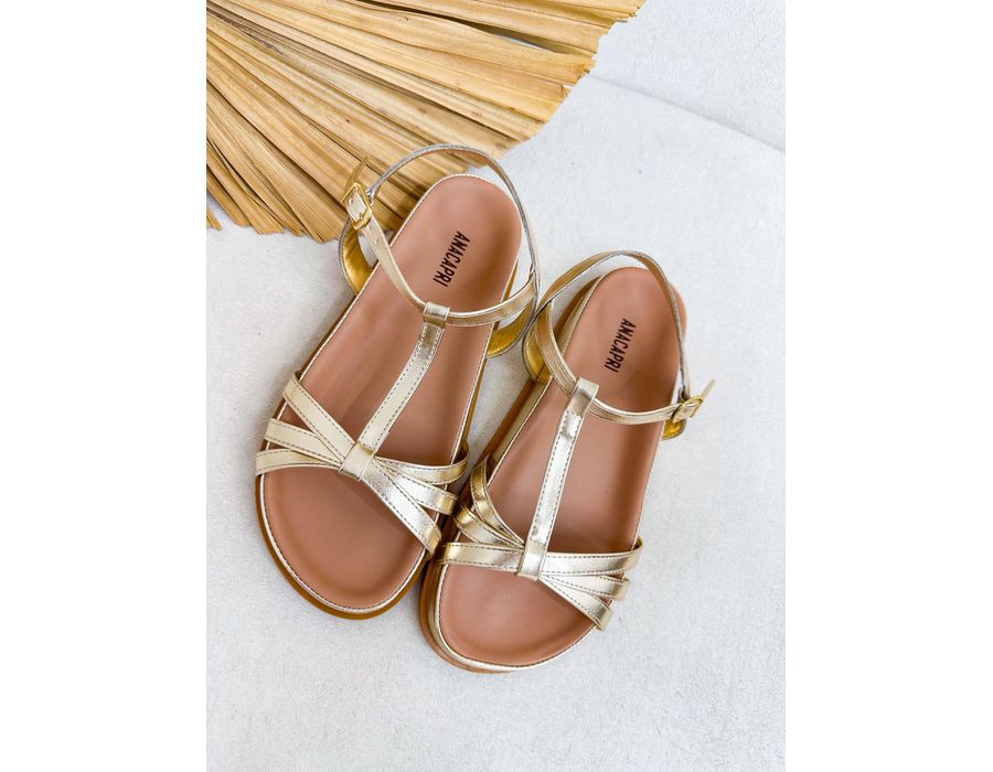 Papete Giovanna DOURADO - 0009170012 - Morena Brasil Shoes