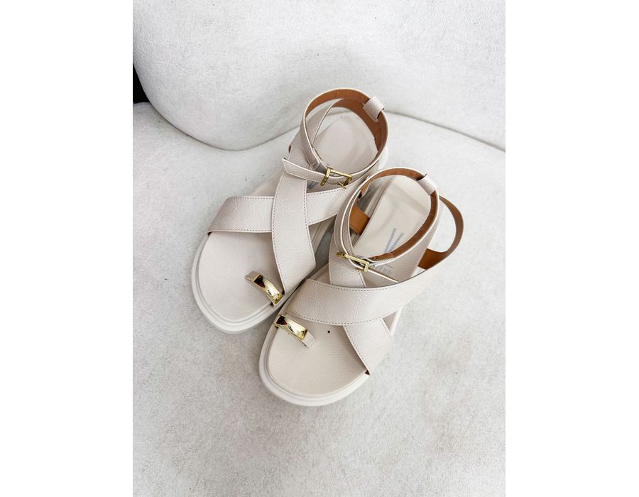 Papete Marielle OFF WHITE - 0006680002 - Morena Brasil Shoes