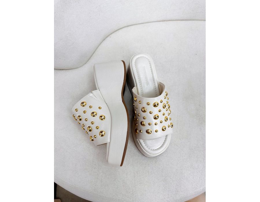 Tamanco Luma OFF WHITE - 0009600002 - Morena Brasil Shoes