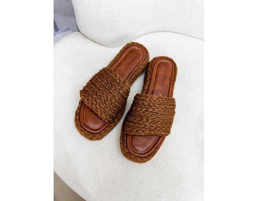 Flat Quezia MARROM - 0009620010 - Morena Brasil Shoes