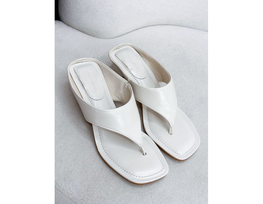 Tamanco Rana OFF WHITE - 0009570002 - Morena Brasil Shoes