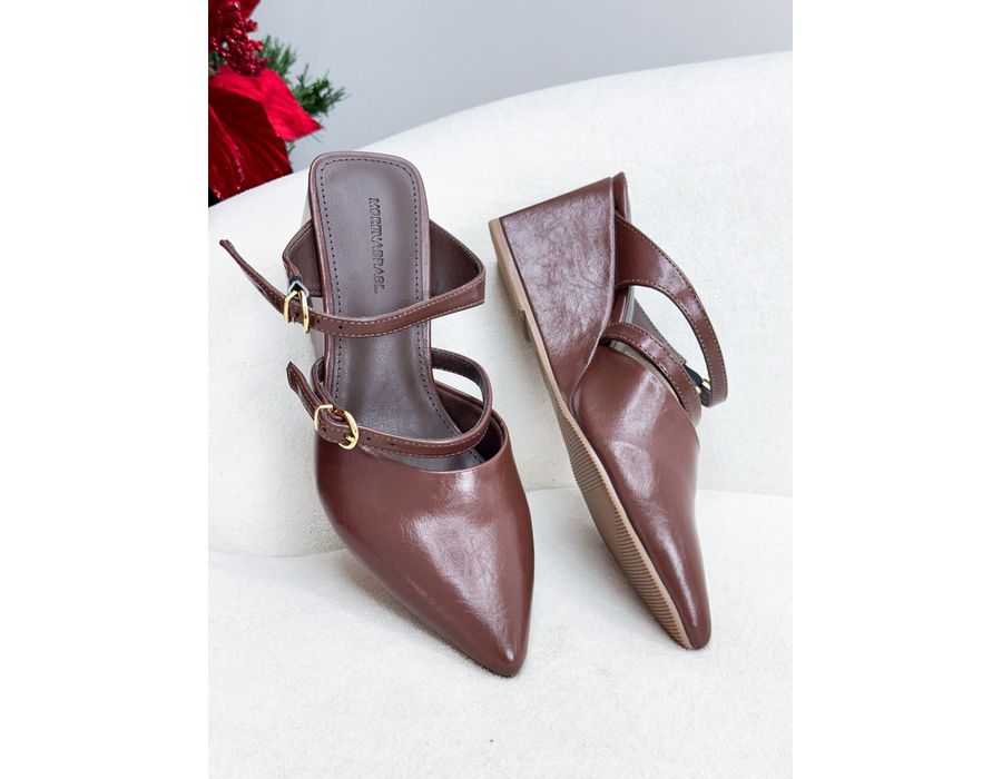 Scarpin Wendy MARROM - 0009560010 - Morena Brasil Shoes