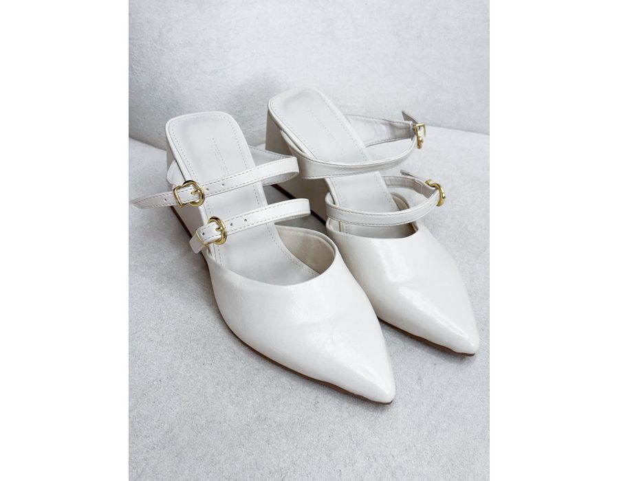 Scarpin Wendy OFF WHITE - 0009560002 - Morena Brasil Shoes