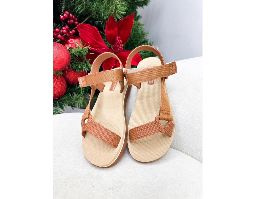 Papete Nina MARROM - 0009800010 - Morena Brasil Shoes