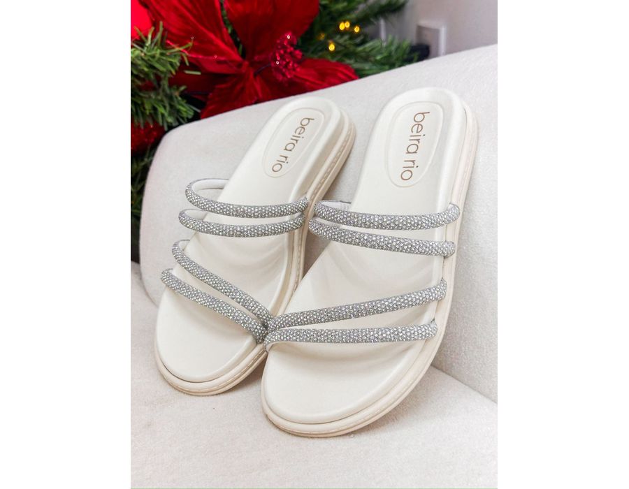 Flat Beatriz OFF WHITE - 0009140002 - Morena Brasil Shoes