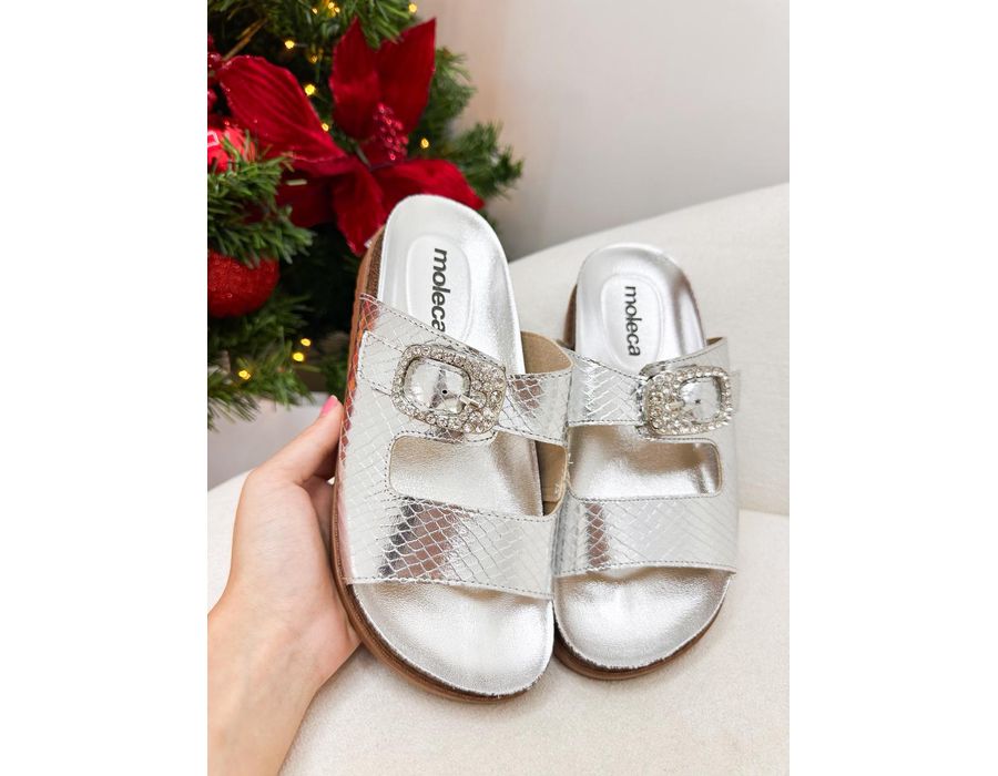 Birken Lila PRATA - 0009930013 - Morena Brasil Shoes