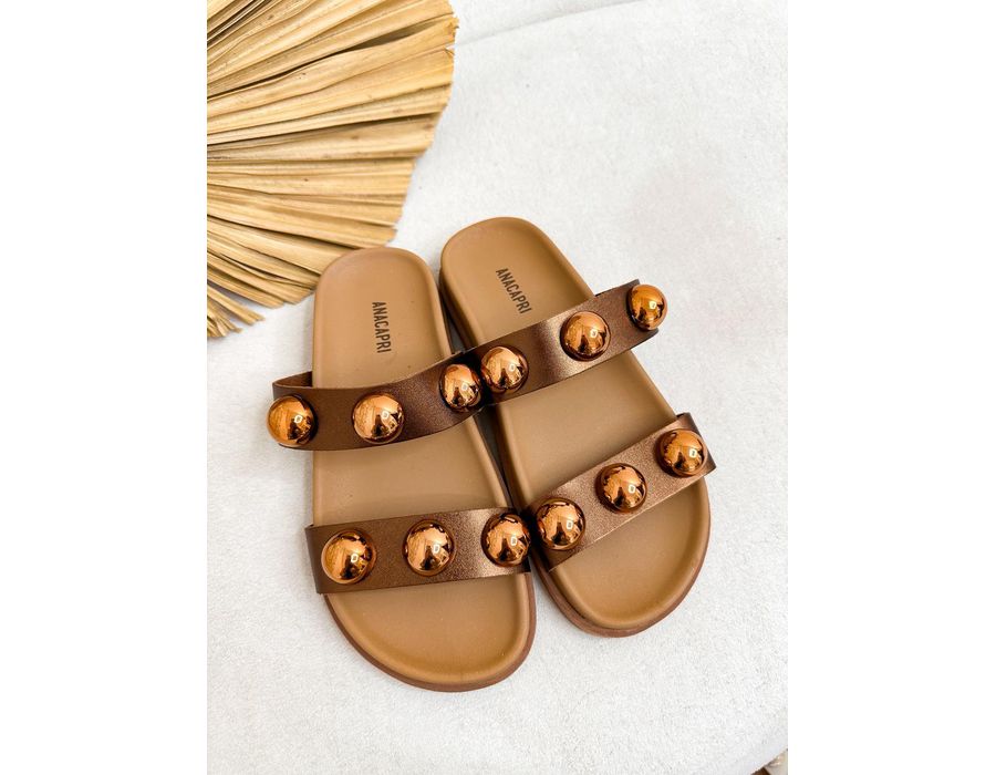 Flat Valentina DOURADO - 0009150012 - Morena Brasil Shoes