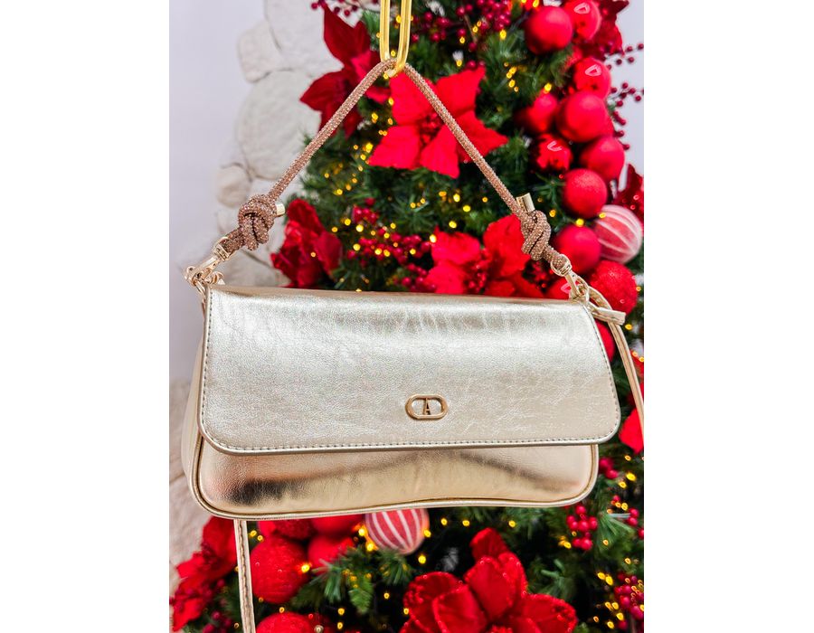 Bolsa Aretha DOURADO - 0009290012 - Morena Brasil Shoes