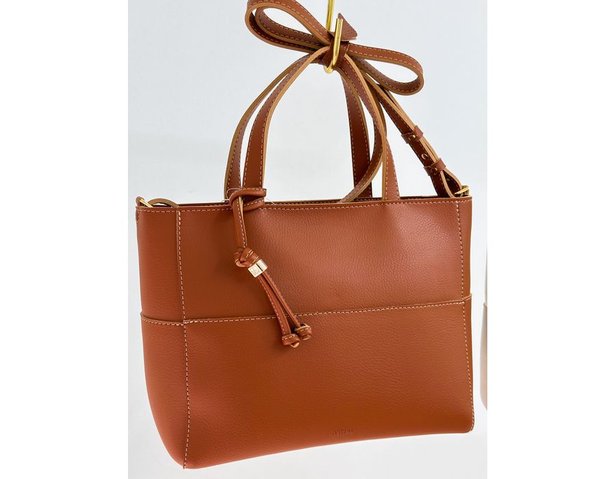 Bolsa Paula CARAMELO - 0009220011 - Morena Brasil Shoes