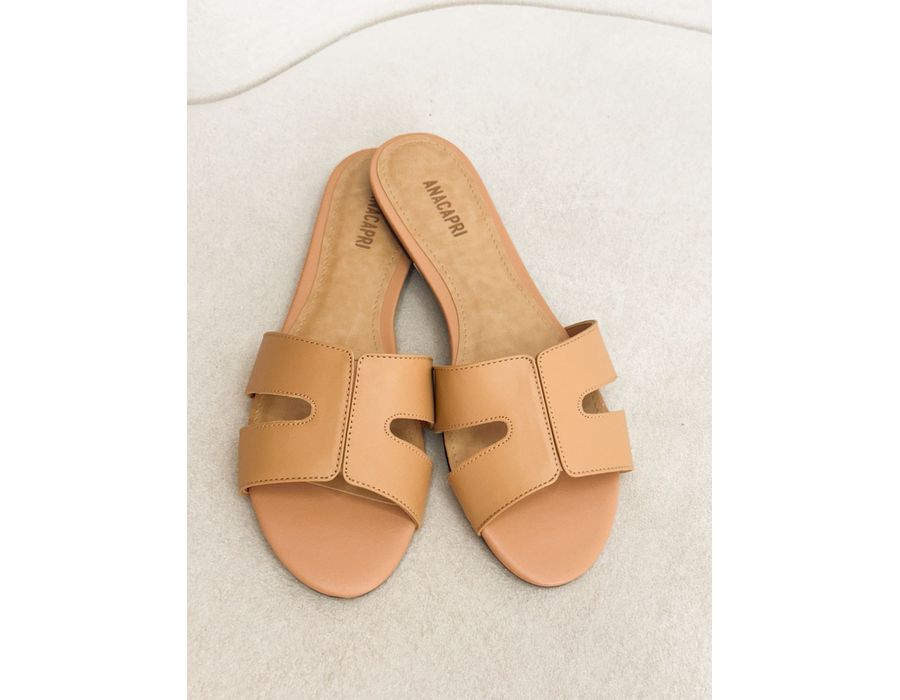 Rasteirinha Silvana BEGE - 0008880008 - Morena Brasil Shoes