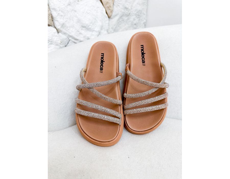 Flat Lila BEGE - 0009980008 - Morena Brasil Shoes