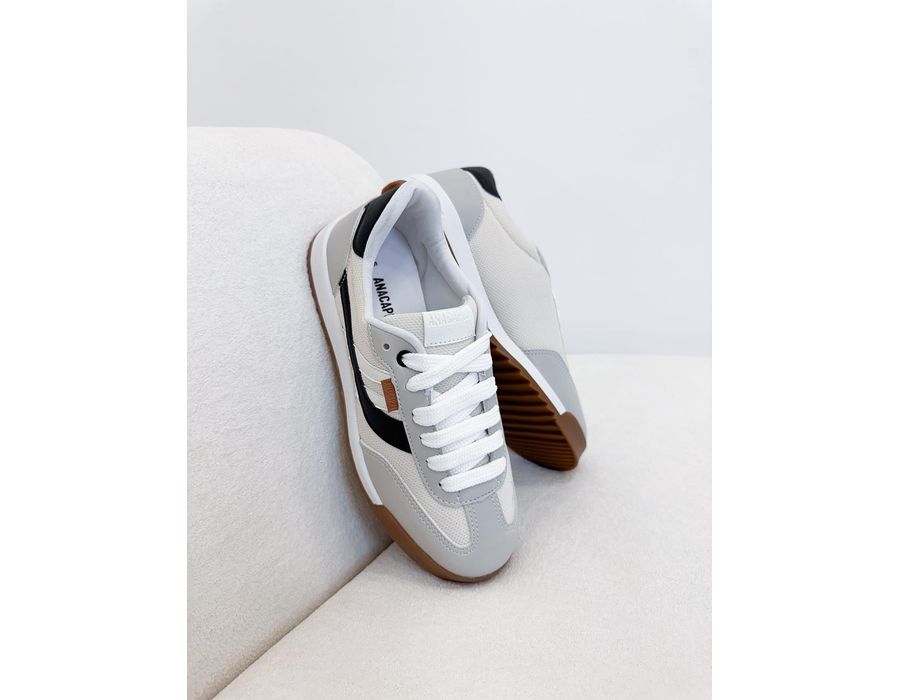 Tenis Isabella PRETO/BRANCO - 0010020039 - Morena Brasil Shoes