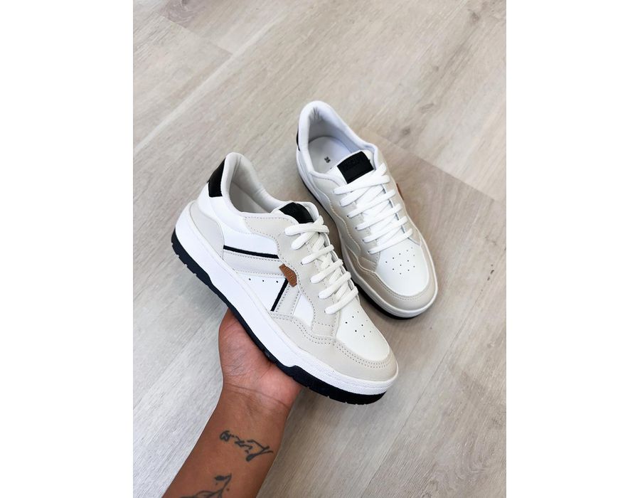 Tenis Bianca PRETO/BRANCO - 0010010039 - Morena Brasil Shoes