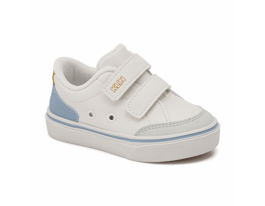 TENIS KLIN 259044 BRANCO/AZUL/MEL