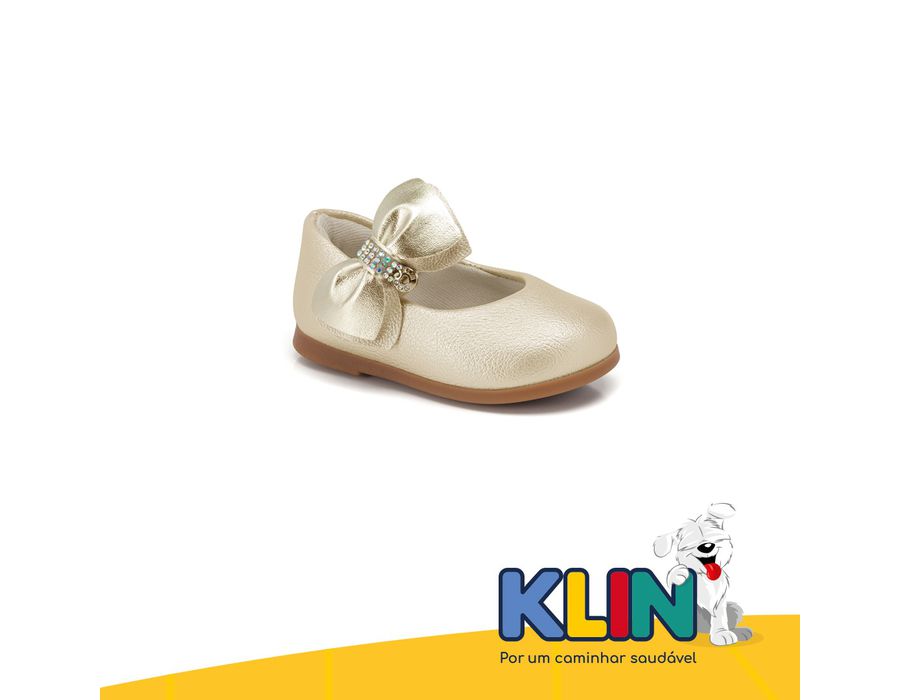SAPATILHA KLIN 125192 DOURADO