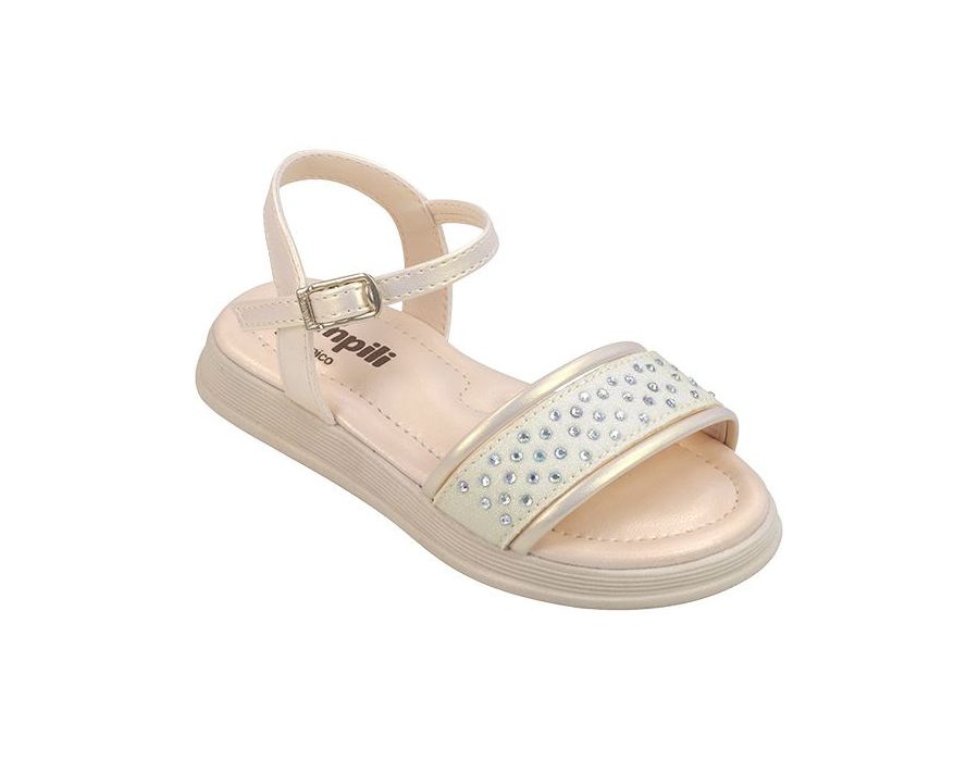 SANDALIA PAMPILI 702056 NUDE HOLOGRAFICO
