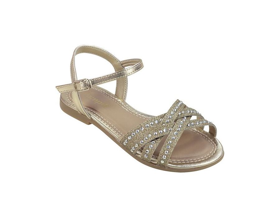 SANDALIA PAMPILI 409352 DOURADO