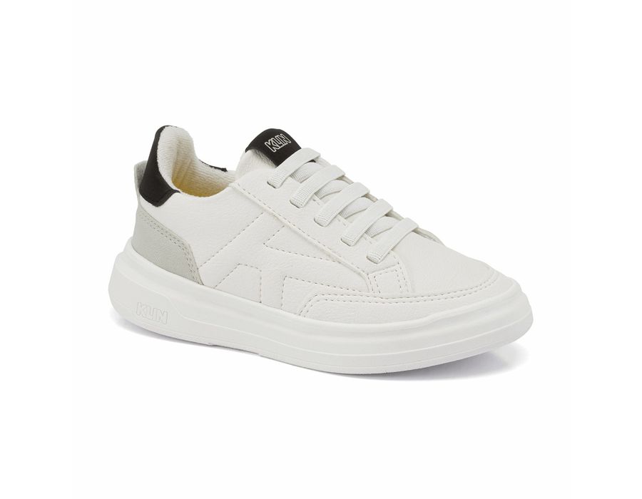 TENIS KLIN 355001 BRANCO/PRETO/GELO