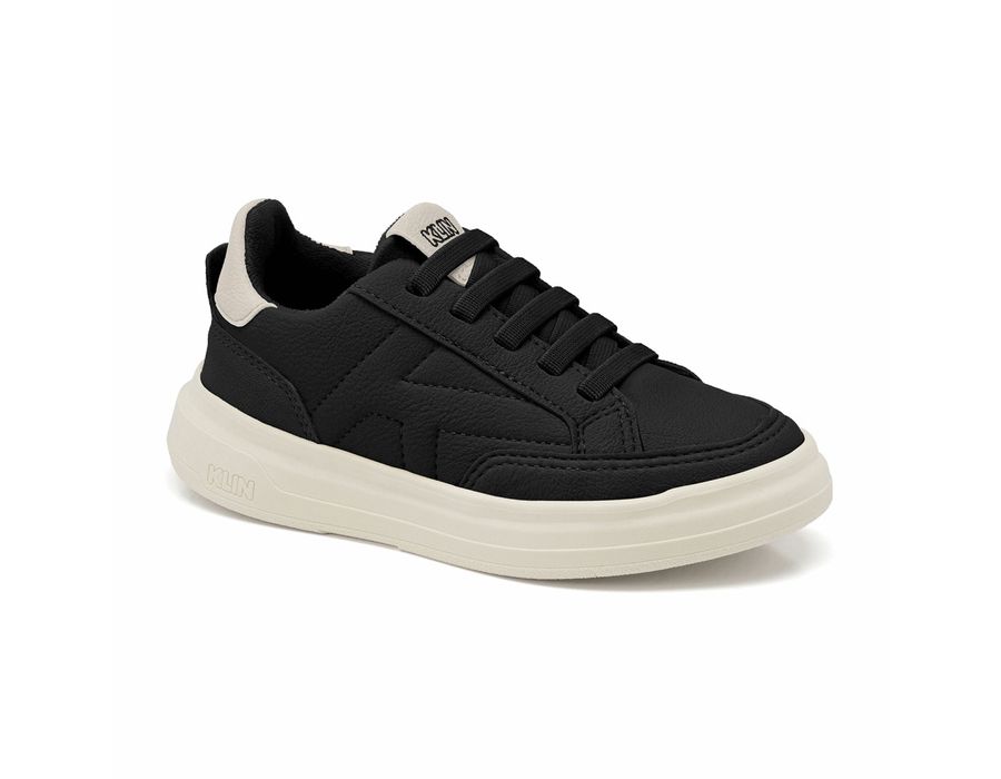 TENIS KLIN 355001 PRETO/OFF WHITE