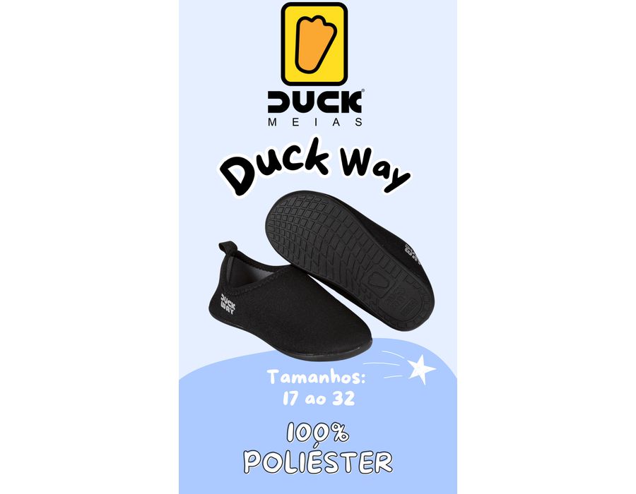 SAPATILHA NEOPRENE DUCK 5523 PRETO