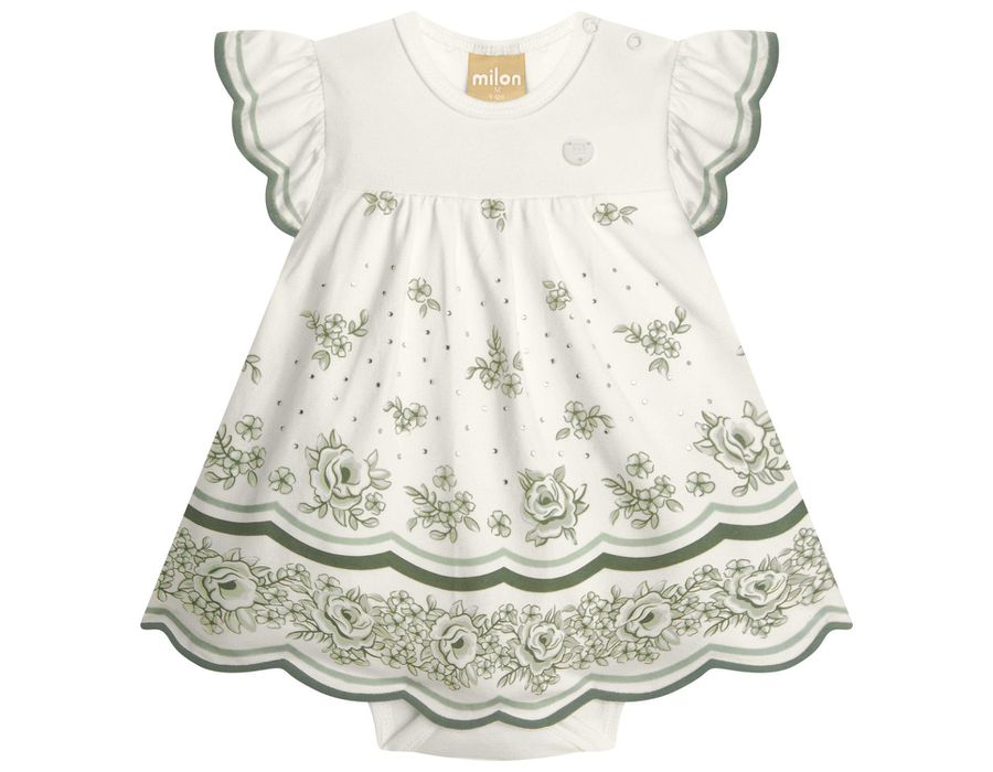 VESTIDO MILON 2001208 CORES 0 A 24 MESES