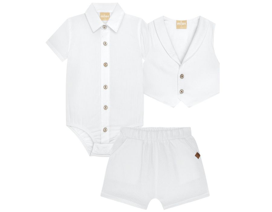 CONJUNTO MILON 2001139 BATIZADO 0 A 24 MESES