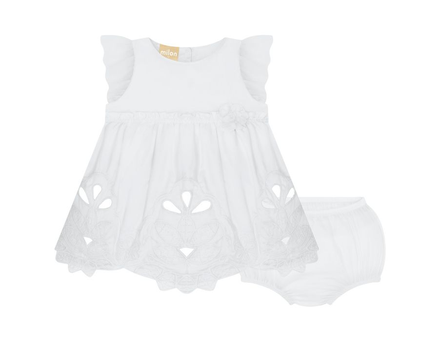 VESTIDO MILON 2000448 CORES 3 AO 24 MESES