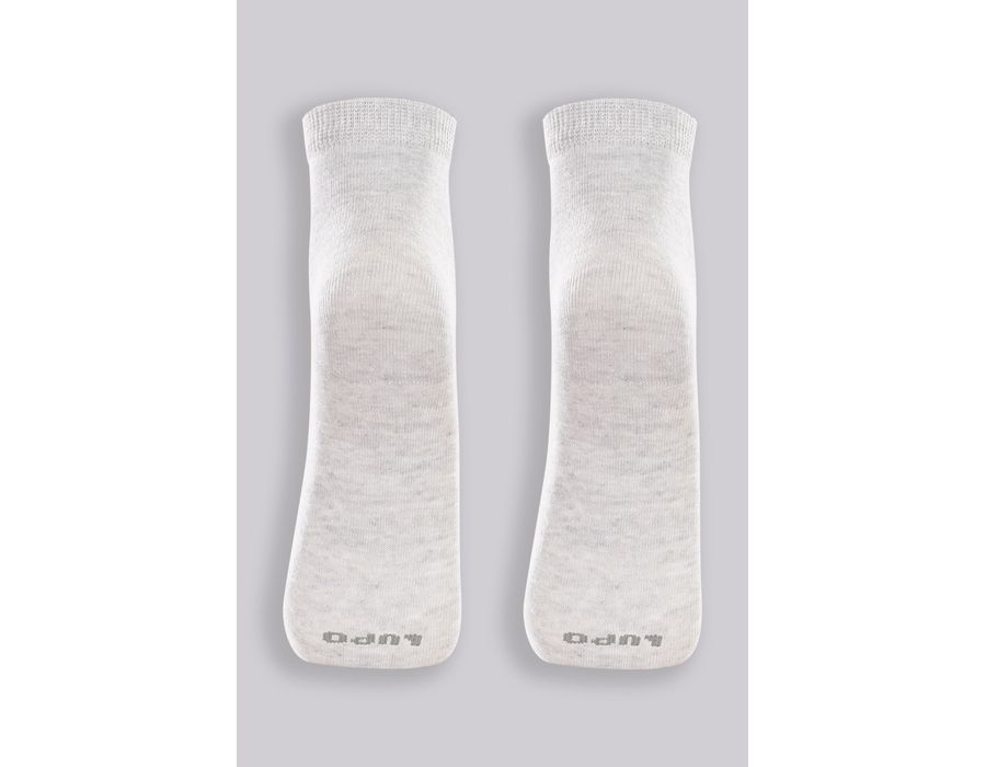 KIT C/2 MEIA LUPO 2835 CINZA