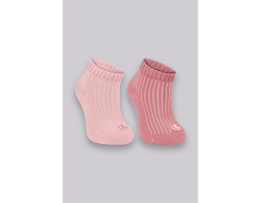 KIT C/2 MEIA LUPO 2025 ROSA CHA/ROSE