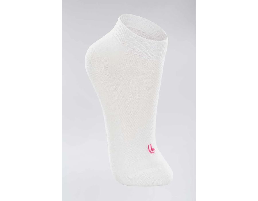 KIT C/3 MEIA LUPO 2725 BRANCA/ROSA/PINK