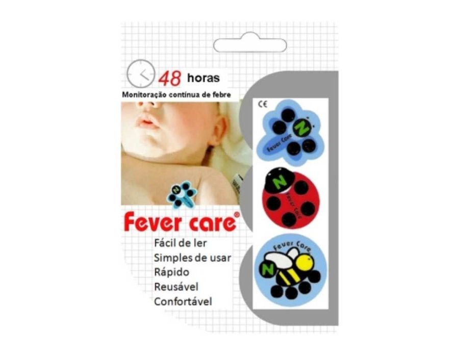 Fever Care - Adesivo monitorador de febre | Petit Papillon Bebê & Criança