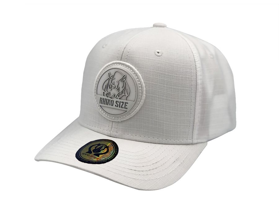 Boné Rhino Size Baseball Branco Aba Curva all white RHS-356 | RHINOSIZE