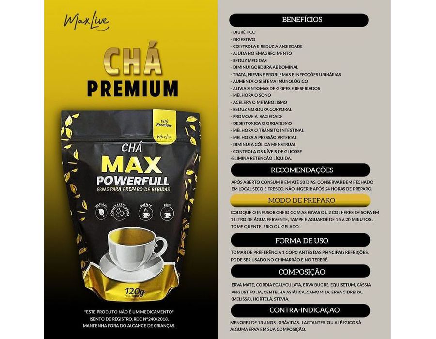 CHÁ MAX POWERFULL