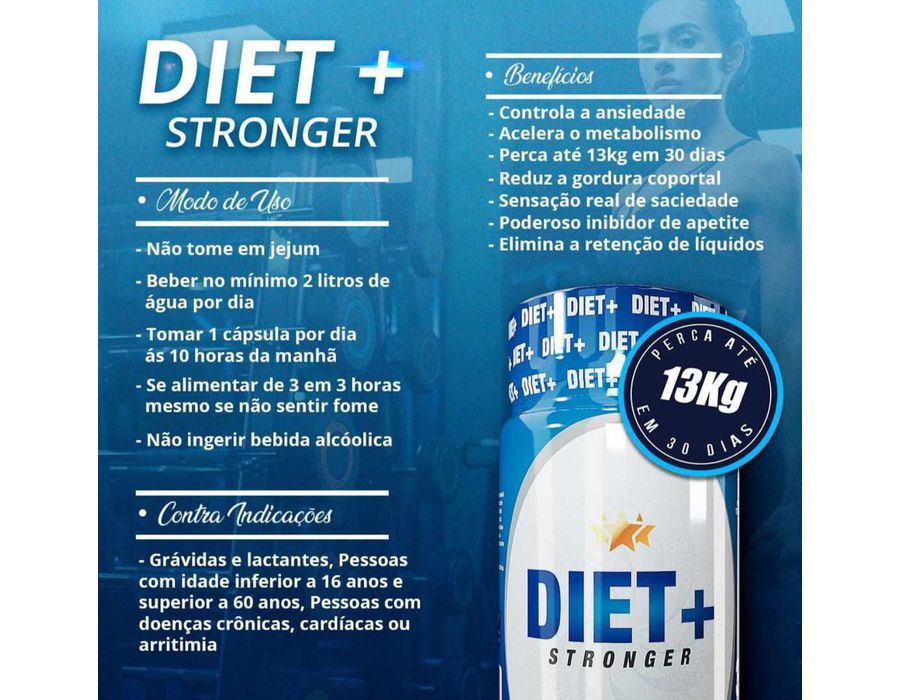 Diet+Stronger Redução de Peso Acelerada