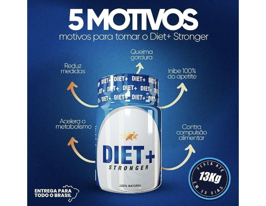 Diet+Stronger Redução de Peso Acelerada